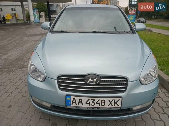 Сірий Хендай Акцент, об'ємом двигуна 1.4 л та пробігом 213 тис. км за 4750 $, фото 7 на Automoto.ua