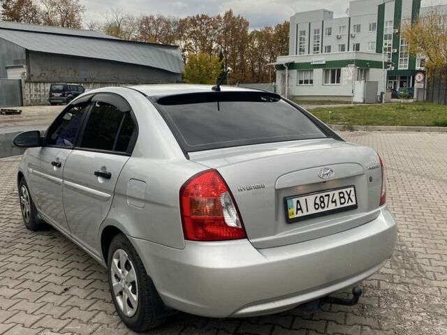 Сірий Хендай Акцент, об'ємом двигуна 1.4 л та пробігом 252 тис. км за 4500 $, фото 3 на Automoto.ua