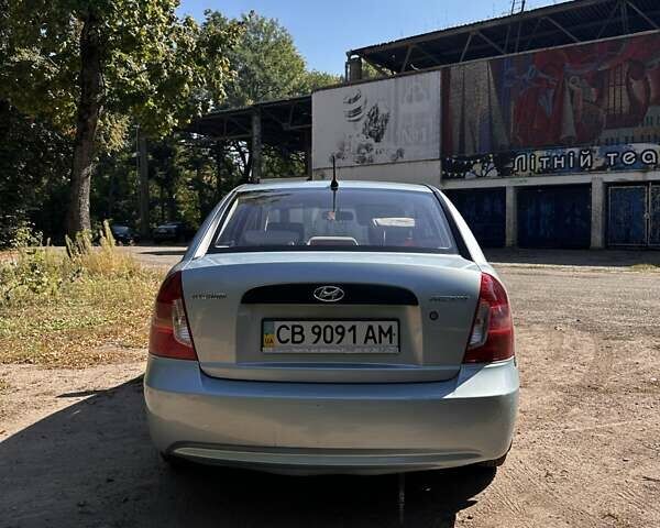 Сірий Хендай Акцент, об'ємом двигуна 1.4 л та пробігом 237 тис. км за 4600 $, фото 5 на Automoto.ua