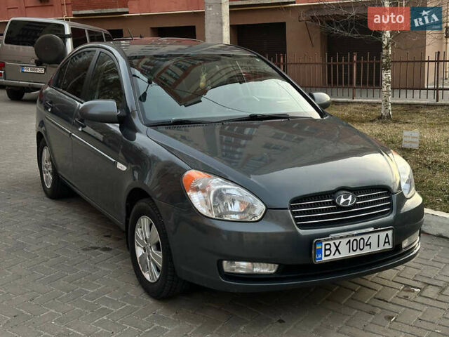 Сірий Хендай Акцент, об'ємом двигуна 1.49 л та пробігом 154 тис. км за 5200 $, фото 1 на Automoto.ua