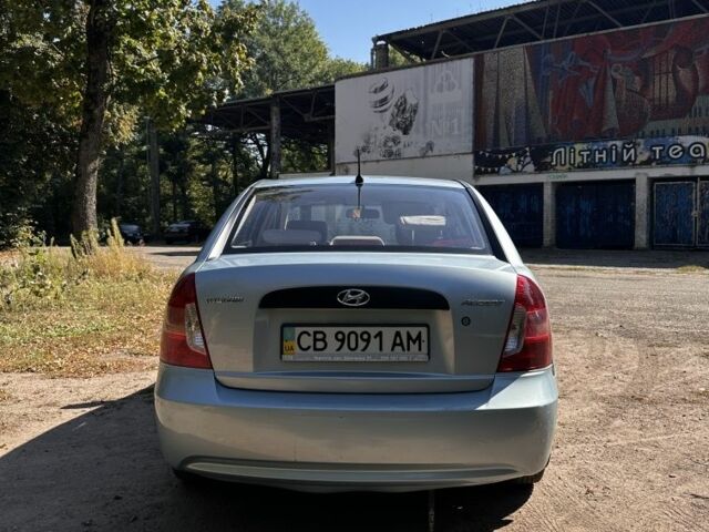 Сірий Хендай Акцент, об'ємом двигуна 1.4 л та пробігом 237 тис. км за 4600 $, фото 3 на Automoto.ua