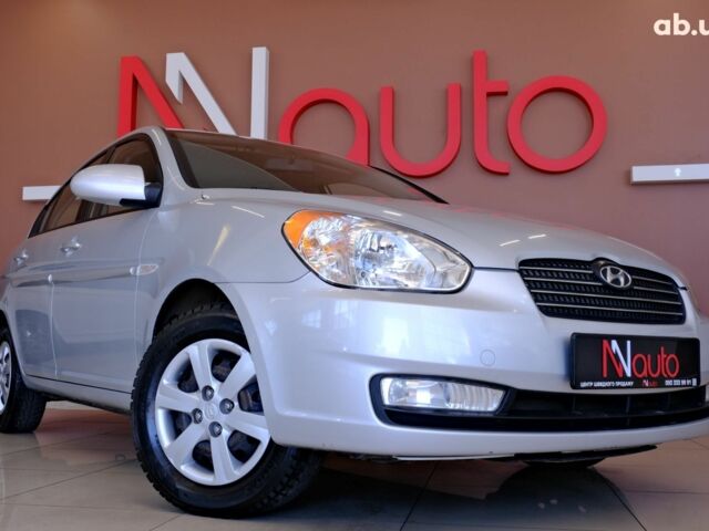 Серый Хендай Акцент, объемом двигателя 1.6 л и пробегом 55 тыс. км за 6900 $, фото 3 на Automoto.ua