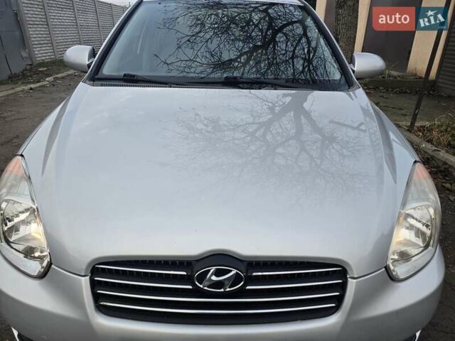 Серый Хендай Акцент, объемом двигателя 1.4 л и пробегом 82 тыс. км за 6600 $, фото 49 на Automoto.ua