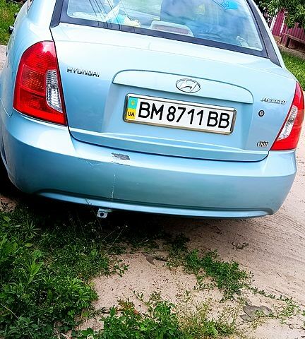 Серый Хендай Акцент, объемом двигателя 1.5 л и пробегом 236 тыс. км за 4800 $, фото 8 на Automoto.ua