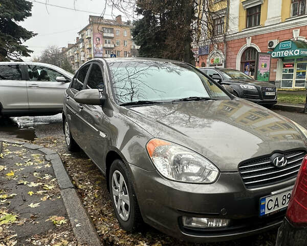 Сірий Хендай Акцент, об'ємом двигуна 1.4 л та пробігом 123 тис. км за 4700 $, фото 8 на Automoto.ua