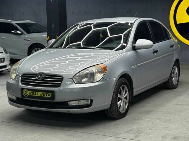 Серый Хендай Акцент, объемом двигателя 1.4 л и пробегом 168 тыс. км за 5200 $, фото 2 на Automoto.ua