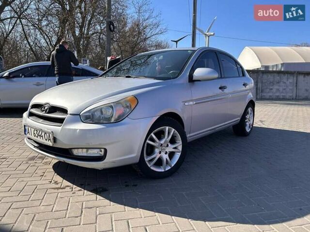 Сірий Хендай Акцент, об'ємом двигуна 1.49 л та пробігом 190 тис. км за 4300 $, фото 5 на Automoto.ua