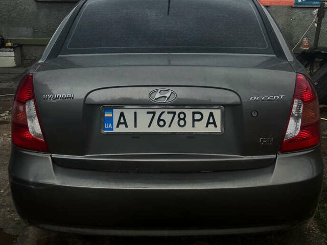 Сірий Хендай Акцент, об'ємом двигуна 1.5 л та пробігом 250 тис. км за 4200 $, фото 2 на Automoto.ua