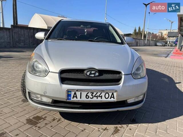 Сірий Хендай Акцент, об'ємом двигуна 1.49 л та пробігом 190 тис. км за 4300 $, фото 6 на Automoto.ua