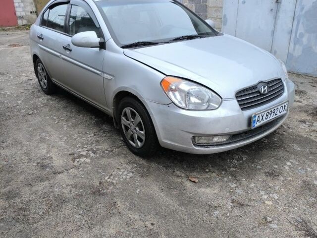 Серый Хендай Акцент, объемом двигателя 1.4 л и пробегом 120 тыс. км за 3600 $, фото 19 на Automoto.ua