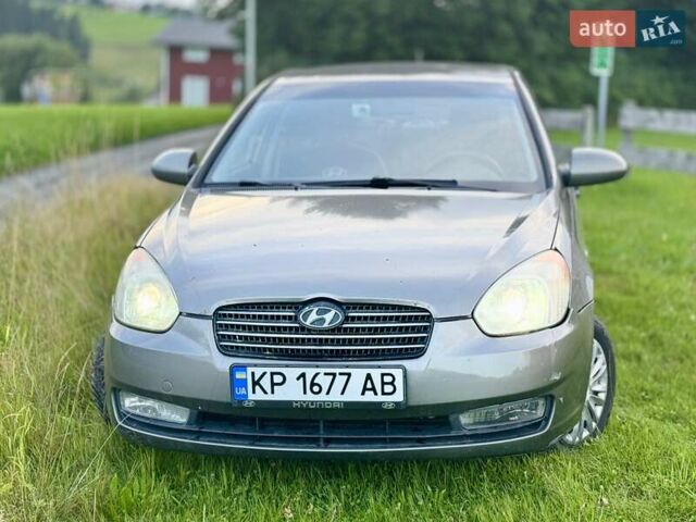 Сірий Хендай Акцент, об'ємом двигуна 1.4 л та пробігом 282 тис. км за 5000 $, фото 10 на Automoto.ua