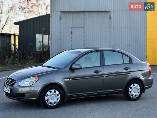 Серый Хендай Акцент, объемом двигателя 1.4 л и пробегом 98 тыс. км за 4899 $, фото 8 на Automoto.ua