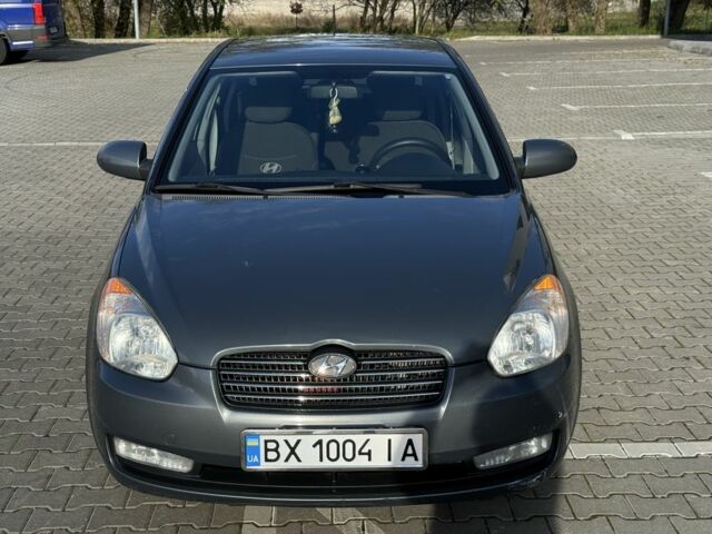 Серый Хендай Акцент, объемом двигателя 1.5 л и пробегом 154 тыс. км за 4799 $, фото 12 на Automoto.ua