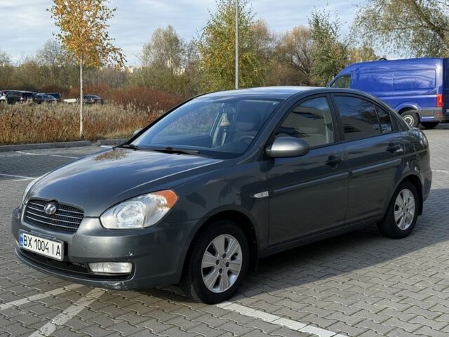 Серый Хендай Акцент, объемом двигателя 1.5 л и пробегом 154 тыс. км за 4799 $, фото 13 на Automoto.ua