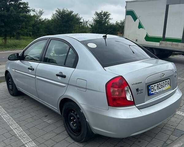 Сірий Хендай Акцент, об'ємом двигуна 1.4 л та пробігом 237 тис. км за 4700 $, фото 4 на Automoto.ua