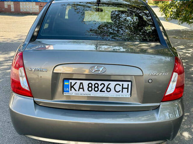 Сірий Хендай Акцент, об'ємом двигуна 1.4 л та пробігом 206 тис. км за 4900 $, фото 15 на Automoto.ua