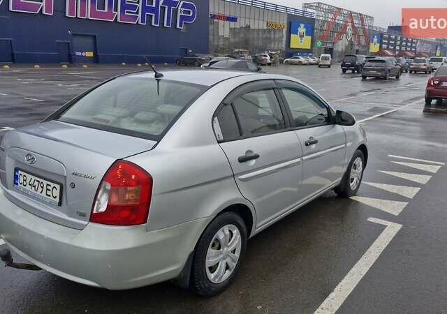 Сірий Хендай Акцент, об'ємом двигуна 1.49 л та пробігом 268 тис. км за 3500 $, фото 2 на Automoto.ua