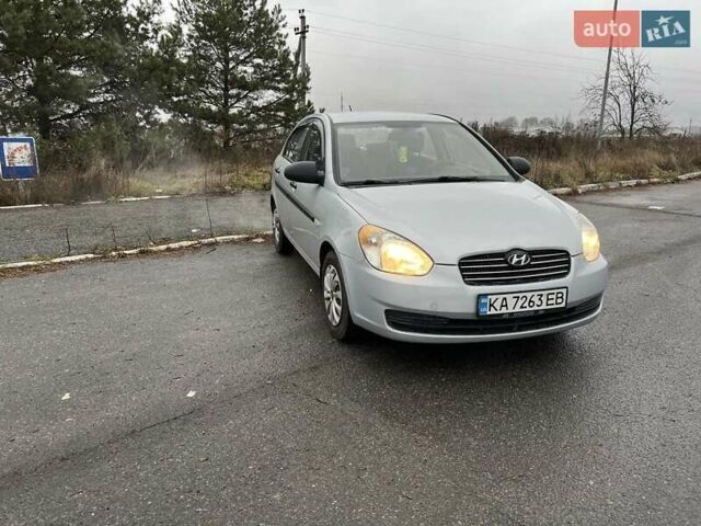 Серый Хендай Акцент, объемом двигателя 1.4 л и пробегом 139 тыс. км за 4500 $, фото 24 на Automoto.ua