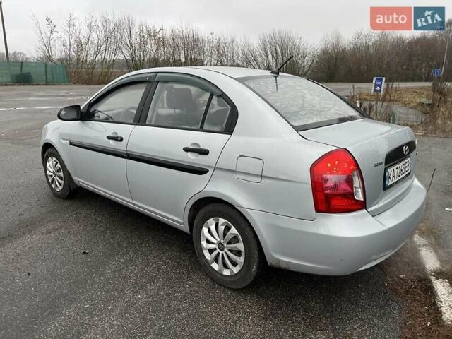Серый Хендай Акцент, объемом двигателя 1.4 л и пробегом 139 тыс. км за 4500 $, фото 19 на Automoto.ua