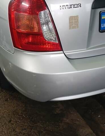 Серый Хендай Акцент, объемом двигателя 1.4 л и пробегом 113 тыс. км за 4600 $, фото 13 на Automoto.ua