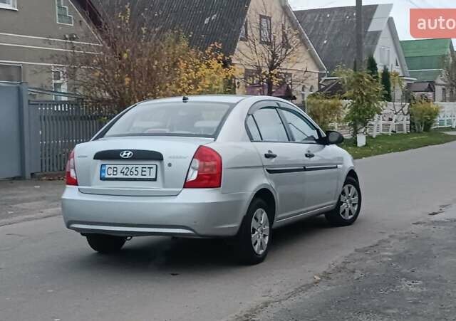 Сірий Хендай Акцент, об'ємом двигуна 1.4 л та пробігом 240 тис. км за 4400 $, фото 3 на Automoto.ua