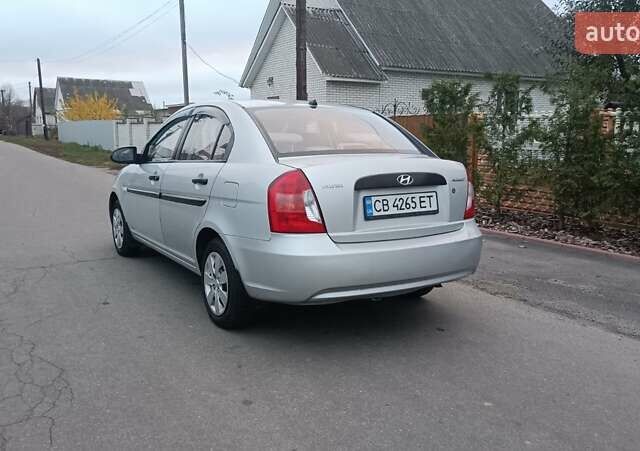 Сірий Хендай Акцент, об'ємом двигуна 1.4 л та пробігом 240 тис. км за 4400 $, фото 7 на Automoto.ua