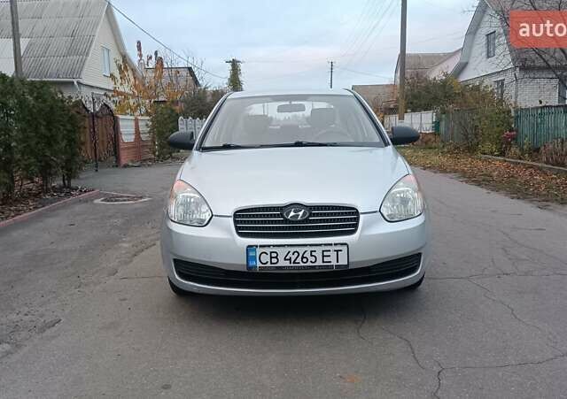 Сірий Хендай Акцент, об'ємом двигуна 1.4 л та пробігом 240 тис. км за 4400 $, фото 4 на Automoto.ua