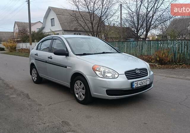 Сірий Хендай Акцент, об'ємом двигуна 1.4 л та пробігом 240 тис. км за 4400 $, фото 9 на Automoto.ua