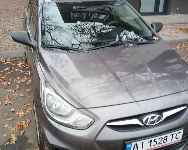 Серый Хендай Акцент, объемом двигателя 1.4 л и пробегом 128 тыс. км за 7150 $, фото 3 на Automoto.ua