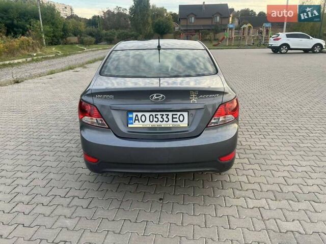 Сірий Хендай Акцент, об'ємом двигуна 1.4 л та пробігом 200 тис. км за 5700 $, фото 4 на Automoto.ua