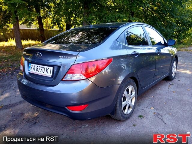 Серый Хендай Акцент, объемом двигателя 1.4 л и пробегом 305 тыс. км за 6300 $, фото 5 на Automoto.ua