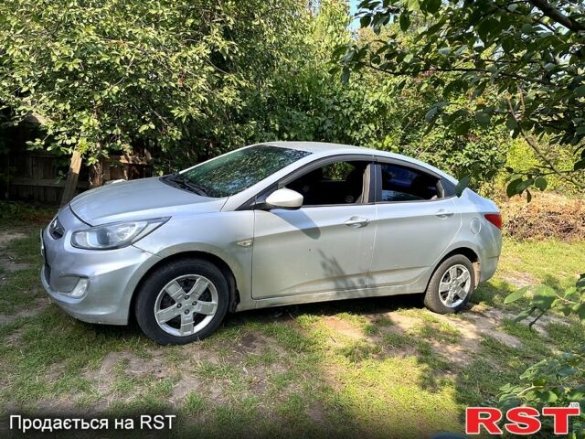 Серый Хендай Акцент, объемом двигателя 1.4 л и пробегом 290 тыс. км за 4600 $, фото 6 на Automoto.ua