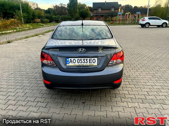 Серый Хендай Акцент, объемом двигателя 1.4 л и пробегом 200 тыс. км за 5700 $, фото 5 на Automoto.ua