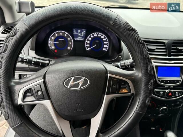 Серый Хендай Акцент, объемом двигателя 1.6 л и пробегом 186 тыс. км за 7900 $, фото 33 на Automoto.ua