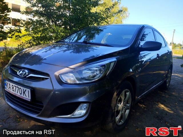 Серый Хендай Акцент, объемом двигателя 1.4 л и пробегом 305 тыс. км за 6300 $, фото 1 на Automoto.ua