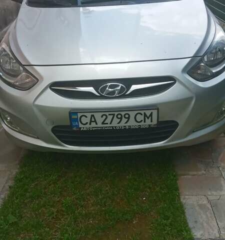 Серый Хендай Акцент, объемом двигателя 1.4 л и пробегом 190 тыс. км за 6300 $, фото 5 на Automoto.ua