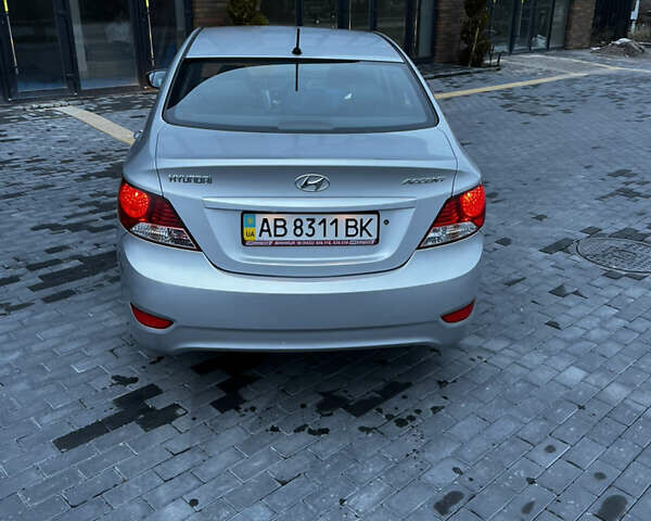 Серый Хендай Акцент, объемом двигателя 1.4 л и пробегом 79 тыс. км за 8100 $, фото 9 на Automoto.ua