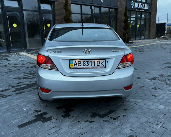 Серый Хендай Акцент, объемом двигателя 1.4 л и пробегом 79 тыс. км за 8100 $, фото 10 на Automoto.ua