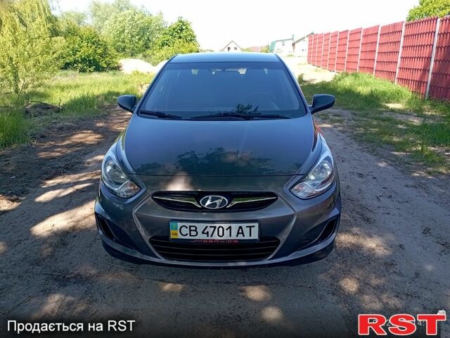 Сірий Хендай Акцент, об'ємом двигуна 1.4 л та пробігом 173 тис. км за 6300 $, фото 2 на Automoto.ua