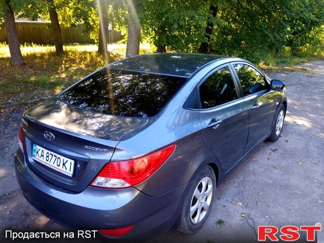 Серый Хендай Акцент, объемом двигателя 1.4 л и пробегом 305 тыс. км за 6300 $, фото 4 на Automoto.ua