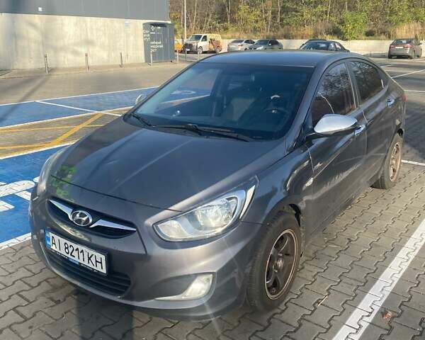 Сірий Хендай Акцент, об'ємом двигуна 1.4 л та пробігом 177 тис. км за 6000 $, фото 13 на Automoto.ua