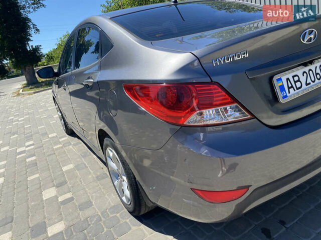 Серый Хендай Акцент, объемом двигателя 1.4 л и пробегом 200 тыс. км за 6950 $, фото 15 на Automoto.ua