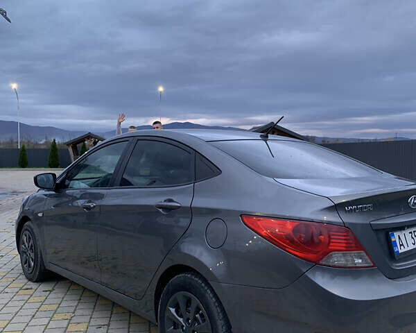 Серый Хендай Акцент, объемом двигателя 1.4 л и пробегом 110 тыс. км за 6950 $, фото 1 на Automoto.ua