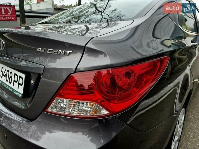 Серый Хендай Акцент, объемом двигателя 1.6 л и пробегом 90 тыс. км за 9650 $, фото 22 на Automoto.ua
