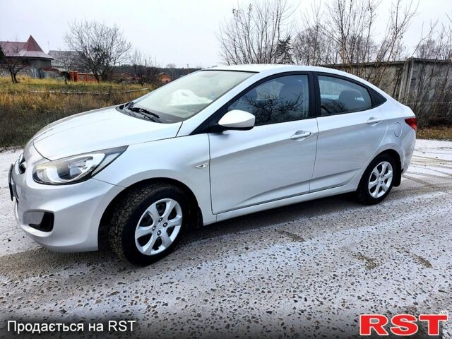 Серый Хендай Акцент, объемом двигателя 1.4 л и пробегом 150 тыс. км за 6550 $, фото 4 на Automoto.ua