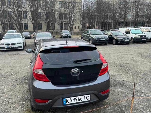 Серый Хендай Акцент, объемом двигателя 1.4 л и пробегом 108 тыс. км за 5700 $, фото 7 на Automoto.ua