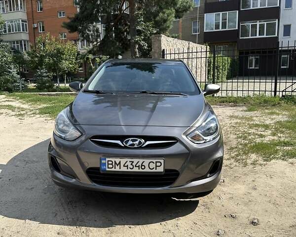 Серый Хендай Акцент, объемом двигателя 1.4 л и пробегом 100 тыс. км за 7800 $, фото 13 на Automoto.ua