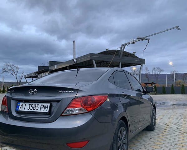 Серый Хендай Акцент, объемом двигателя 1.4 л и пробегом 110 тыс. км за 6950 $, фото 6 на Automoto.ua