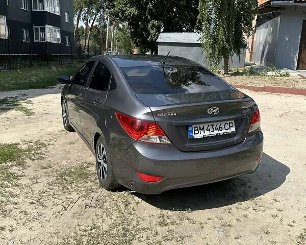 Серый Хендай Акцент, объемом двигателя 1.4 л и пробегом 100 тыс. км за 7800 $, фото 8 на Automoto.ua