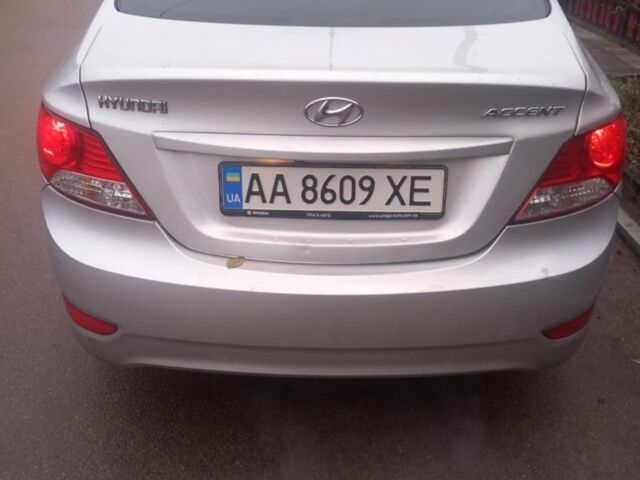 Серый Хендай Акцент, объемом двигателя 1.4 л и пробегом 275 тыс. км за 5800 $, фото 3 на Automoto.ua